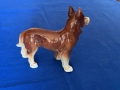 Фигурка на порцеланово куче - Немска овчарка, снимка 1