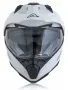 ТОП ЦЕНА Ендуро каска ACERBIS FS 606 WHITE , M 57-58см L 59-60см NEW, снимка 3