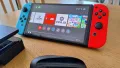 Nintendo Switch OLED -с поставен чип ,нова с протектор и карта., снимка 4