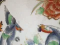 Порцеланова ръчно рисувана антикварна чиния-HAND-PAINTED ROYAL SATSUMA, снимка 3