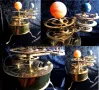 Модел от месинг Orrery/Tellurion слънчева система планети, снимка 4