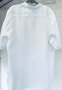 Ленена риза GANT оригинал, 100% лен, снежнобяла, 3XL, Португалия, снимка 4