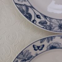 Сет от 4 броя чинии в китайско синьо , снимка 4 - Чинии - 45455638