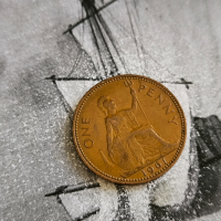 Монета - Великобритания - 1 пени | 1961г., снимка 1 - Нумизматика и бонистика - 45038146