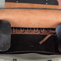 Стара кожена чанта, снимка 6 - Антикварни и старинни предмети - 45128987