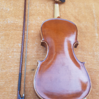Стара работеща цигулка, снимка 3 - Антикварни и старинни предмети - 45056268