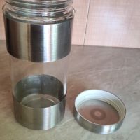 Нови контейнери от стъкло и неръждаема стомана, снимка 3 - Аксесоари за кухня - 45514647