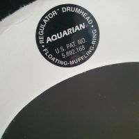 Кожа за бас барабан Aquarian 22" Regulator, снимка 3 - Ударни инструменти - 45384231