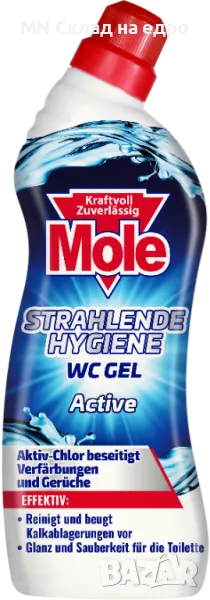 Mole WC Гел Актив, 750ml, снимка 1