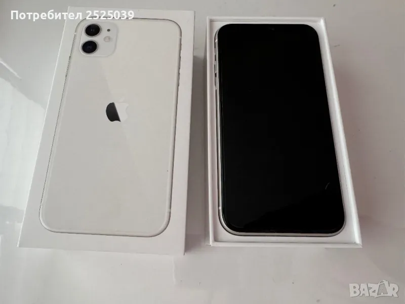 Iphone 11 128GB+подарък кейсове, снимка 1