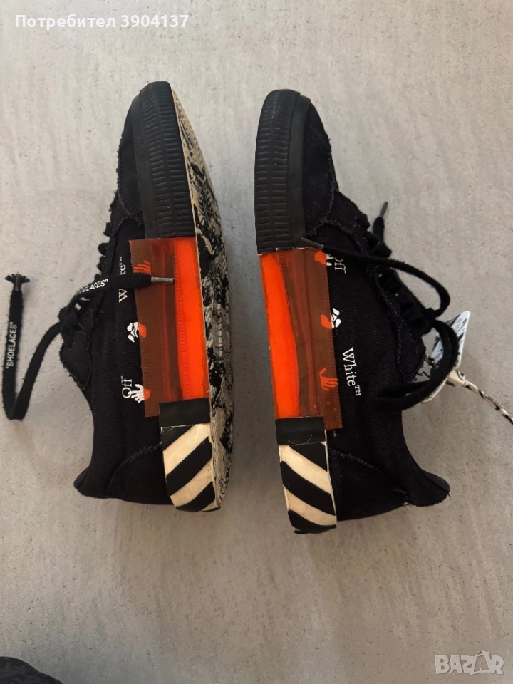 Мъжки обувки OFF WHITE 43номер, абсолютно запазени и изпрани, снимка 1