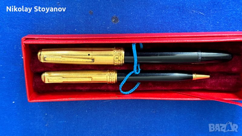 Комплект стари молив и писалка Союз, снимка 1