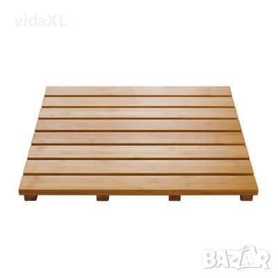 RIDDER Дървено килимче за баня Grating Nature, 52x52 см(SKU:425920, снимка 1