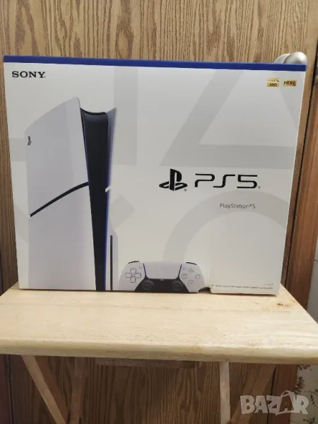 Sony - PlayStation 5 Slim White Disc Console - Нова и запечатана, оригинална, снимка 1