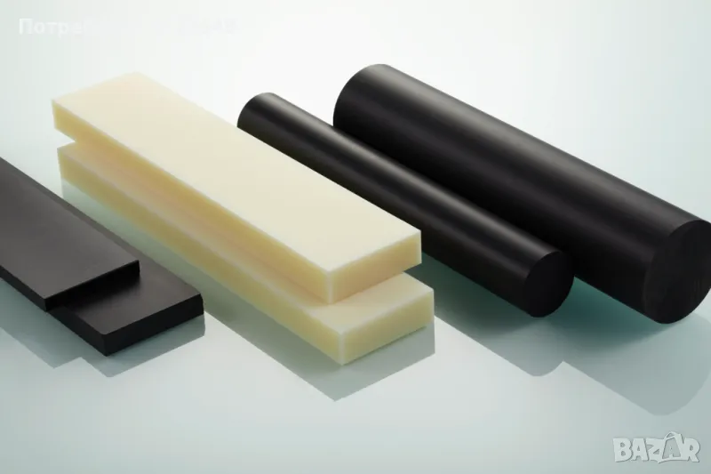 Полиамид, Полиацетал, Текстолит - пръти, лист тръби, снимка 1
