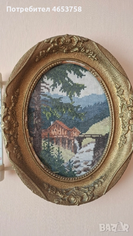 Гоблени в масивни рамки , снимка 1