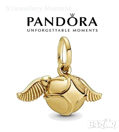 Талисман PANDORA Snitch от колекцията с Хари Потър за Пандора., снимка 1