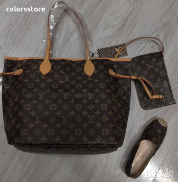 Чанта Louis Vuitton Neverfull-SG68y, снимка 1