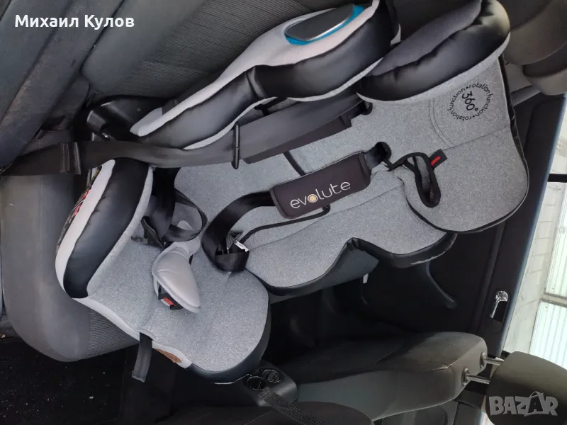 CHIPOLINO Стол за кола 0-36 кг. EVOLUTE ISOFIX 360°, снимка 1