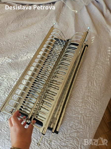 Чисто нов неизползван сушилник inox две нива за вграждане , снимка 1