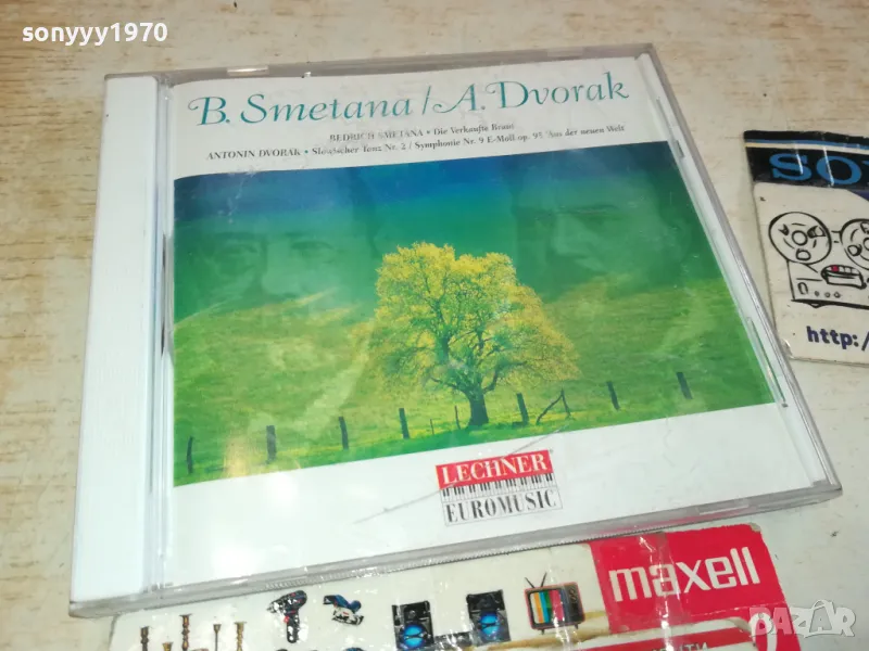smetana & dvorac cd-внос germany 1402251921, снимка 1