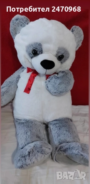 Голям плюшен мечок - 1м., снимка 1