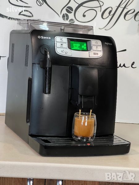Кафемашина кафе автомат Saeco intelia с гаранция, снимка 1