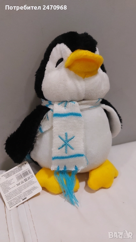 Коледен пингвин 22см., снимка 1
