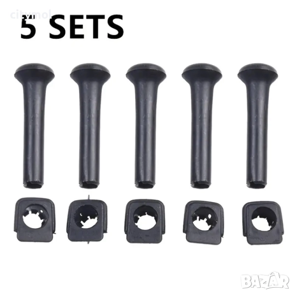 5 комплекта бутони за заключване на врати, на Golf 2 и 3, Passat B2, снимка 1