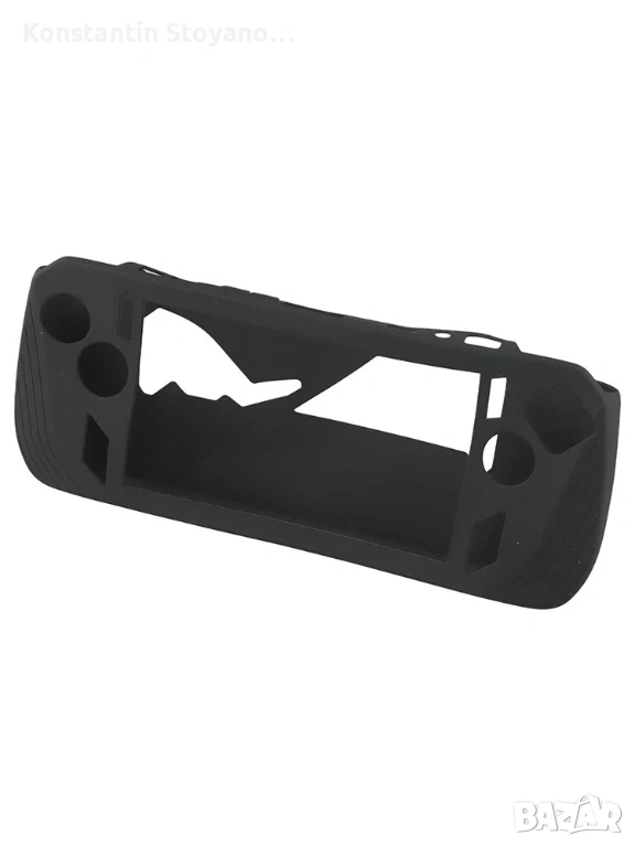 Черен силиконов защитен калъф протектор за игрова конзола ASUS ROG Ally., снимка 1