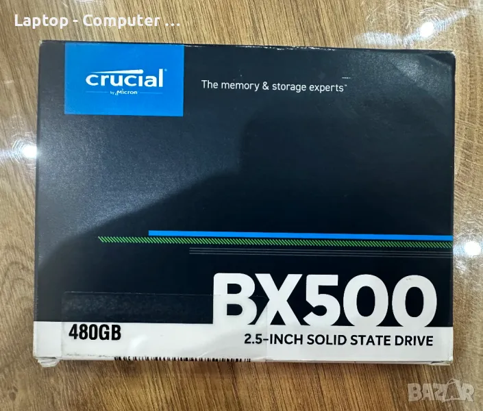 Чисто ново SSD Crucial BX500 480GB, снимка 1