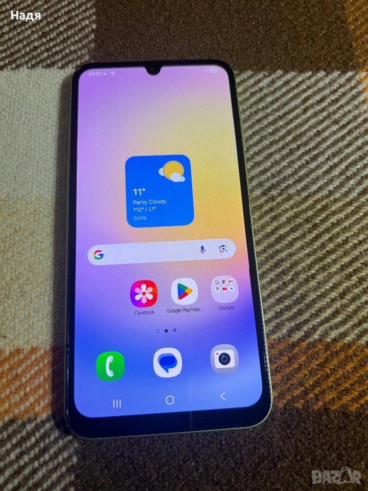 Samsung Galaxy A25,5G-128GB/6GB,Dual SIM,Green, снимка 1