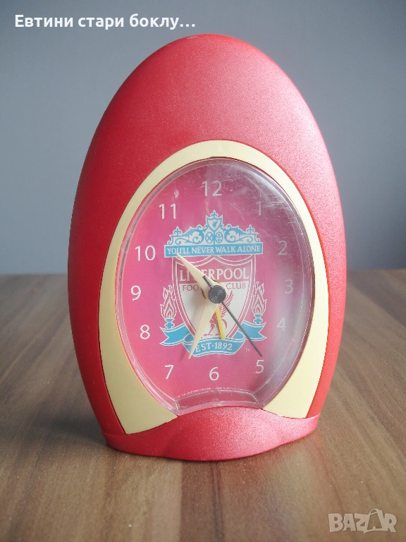 Liverpool Football Club – работещ часовник будилник, снимка 1