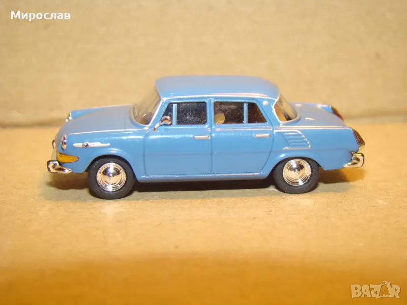 HERPA H0 1/87 SKODA 1000 MB МОДЕЛ КОЛИЧКА ИГРАЧКА, снимка 1