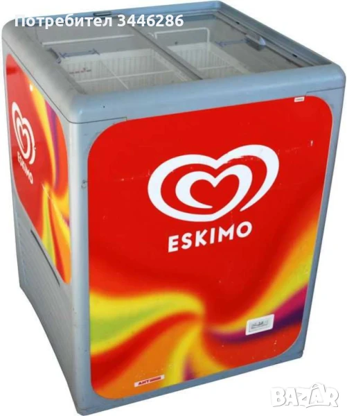 Фризер ракла / витрина за сладолед с кошници, снимка 1