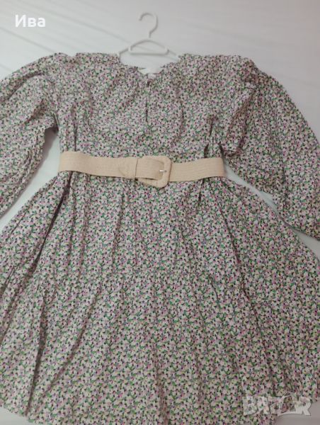 Страхотна Н&М  дамска флорална рокля-туника, снимка 1