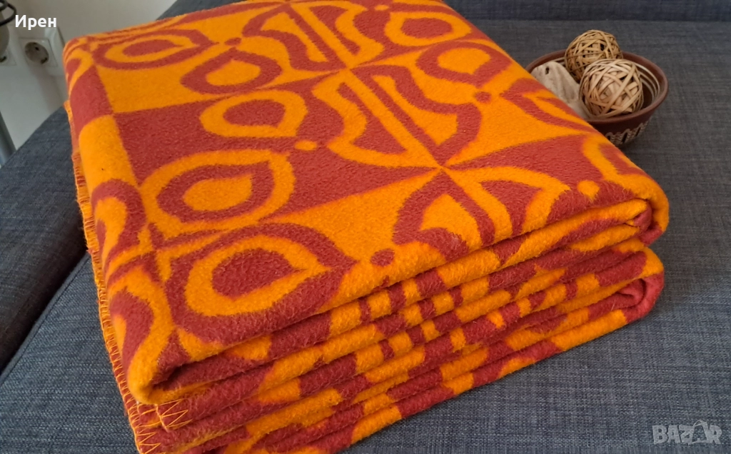 Нови памучни одеала два броя, снимка 1
