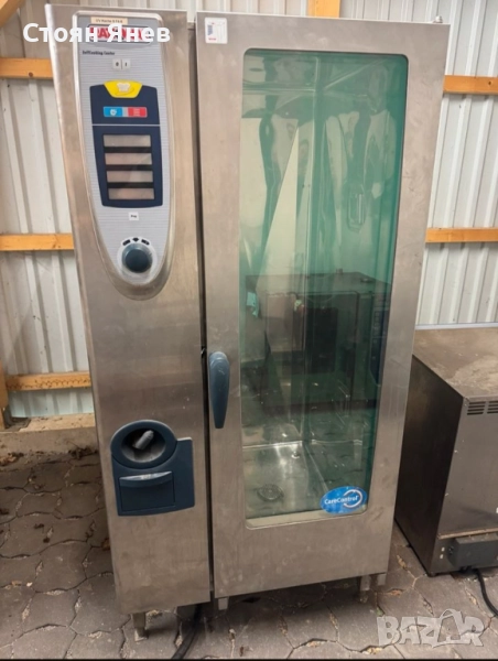 Конвектомат Рационал , Rational SCC201 с количка, снимка 1