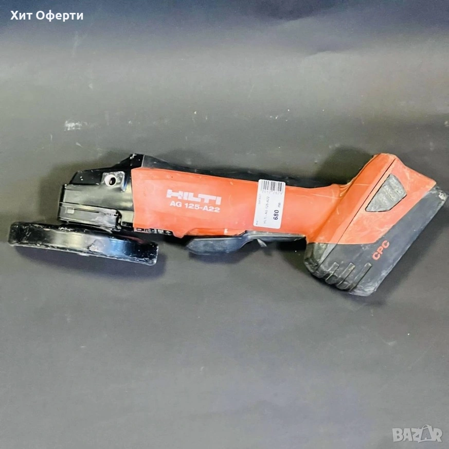 Акумулаторен ъглошлайф Hilti AG 125-A22, снимка 1