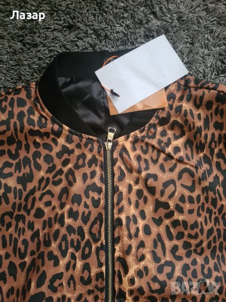 Мъжко яке Леопард принт-Leopardi print Jacket, снимка 1