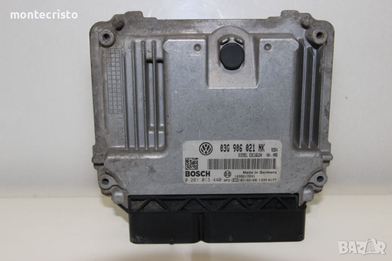 Моторен компютър ECU VW Passat B6 / 03G 906 021 NK / 03G906021NK / 0 281 013 440 / 0281013440, снимка 1