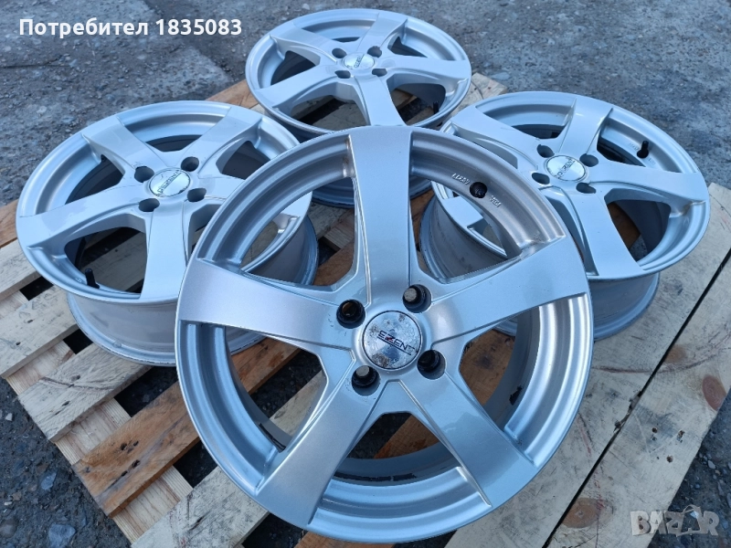 Лети джанти 16ки 4х100 Dezent, снимка 1