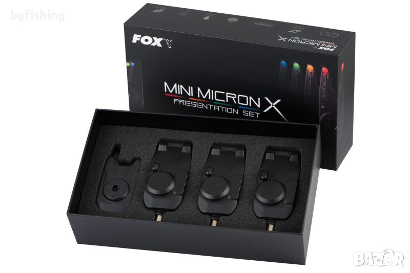 Комплект сигнализатори Fox Mini Micron X, снимка 1