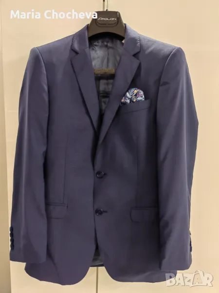 Стилен мъжки костюм Apolon Collection №44/ и Мъжки обувки Sara Pen №42/, снимка 1