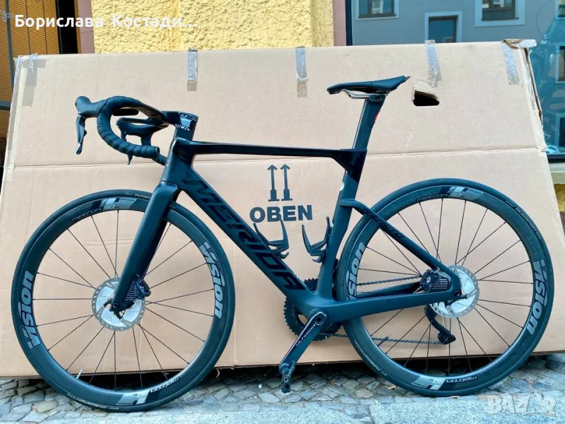 Употребявано Колело Carbon Merida Reacto 8000-E Ultegra Di2 S 52cm, снимка 1