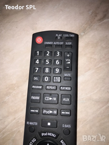 Panasonic дистанционно SC-HC3 , снимка 1