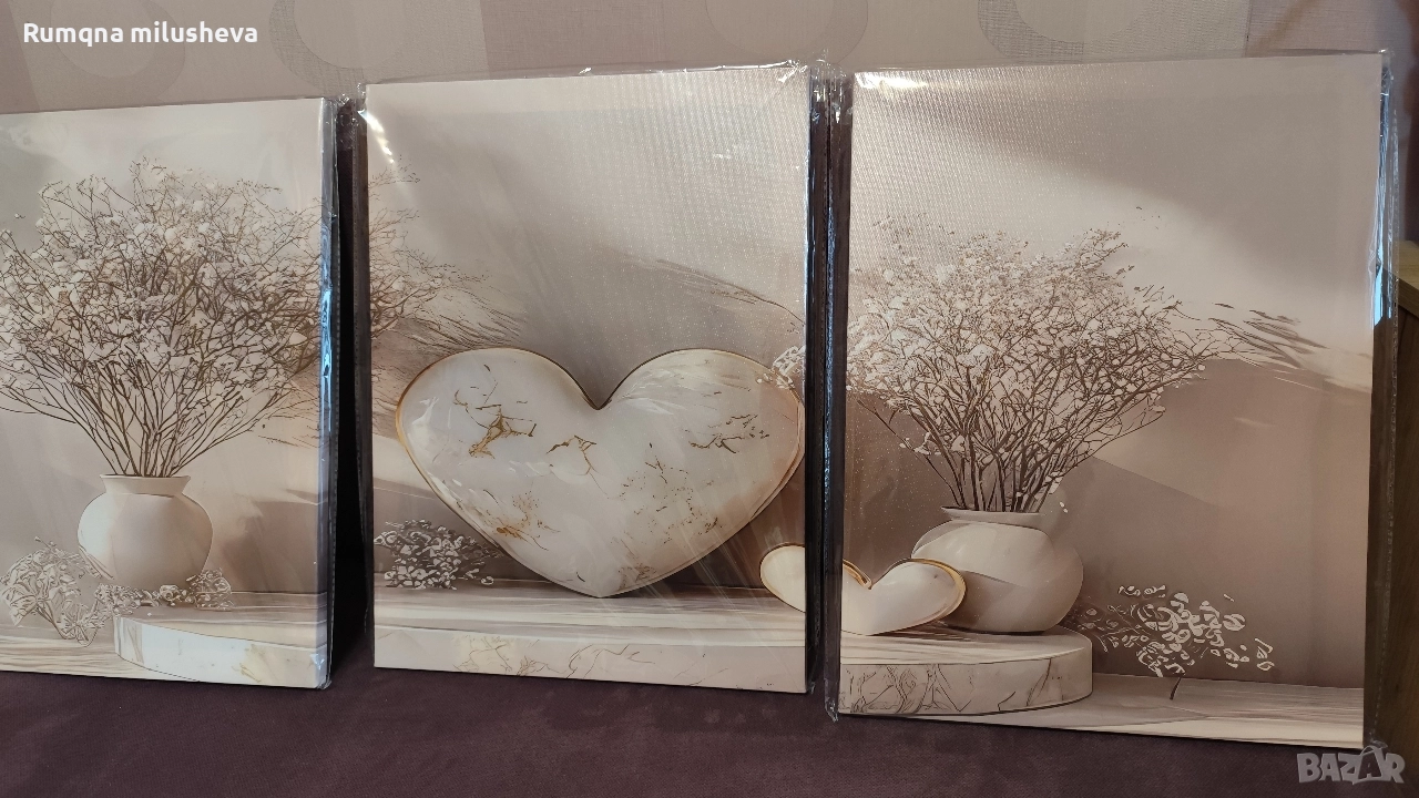 Картина в 3 части, снимка 1