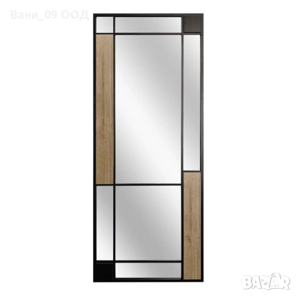 Голямо стенно огледало с модерен дизайн , снимка 1