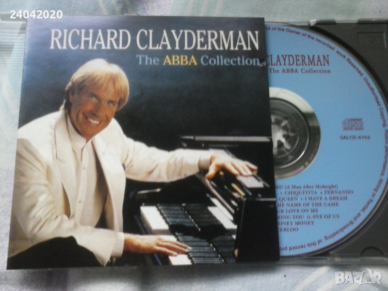 Richard Clayderman - ABBA Collection матричен диск, снимка 1