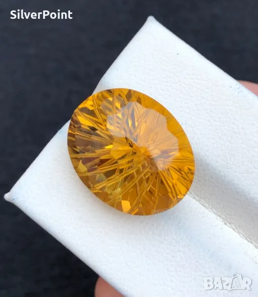 Цитрин златен фензи , снимка 1